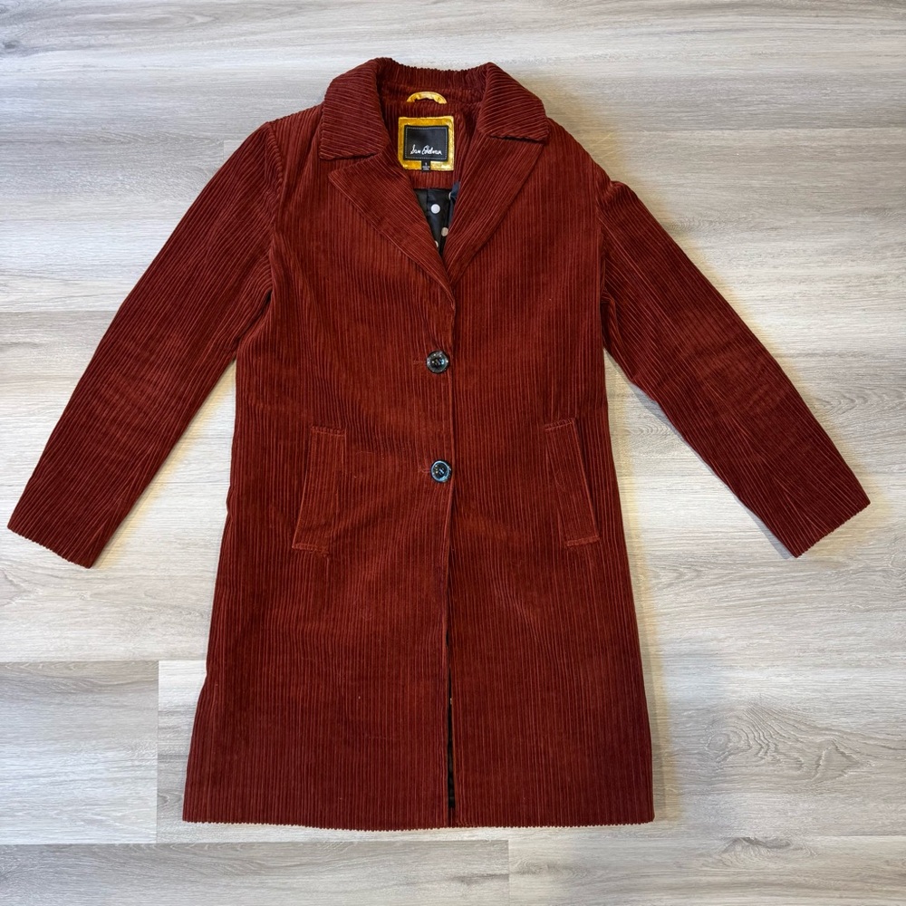 Sam Edelman Corduroy Reefer Trench Coat Women’s S